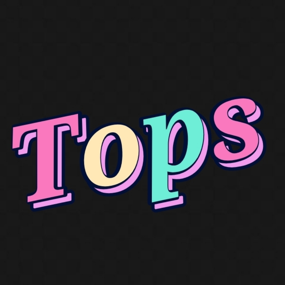 ⬇️ Tops ⬇️